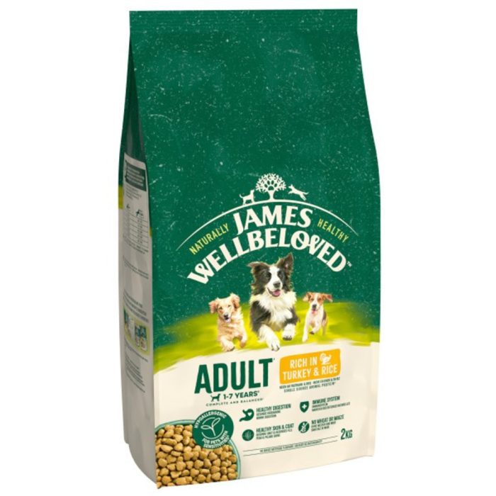 James Wellbeloved Adult Turkey & Rice 2kg