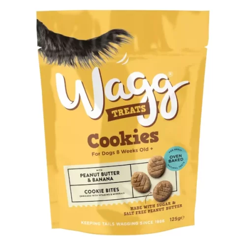 Wagg Cookie Peanut & Banana 125g