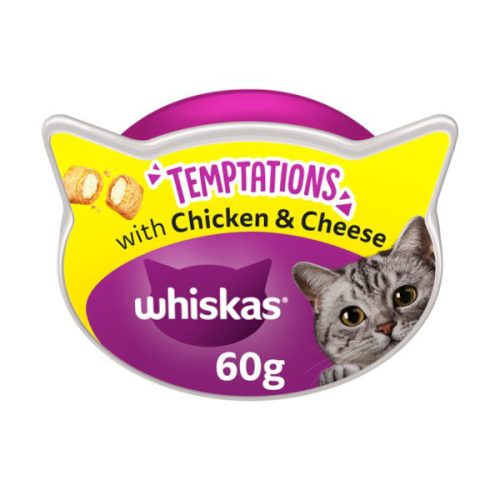 Whiskas Temptations Chicken & Cheese 60g