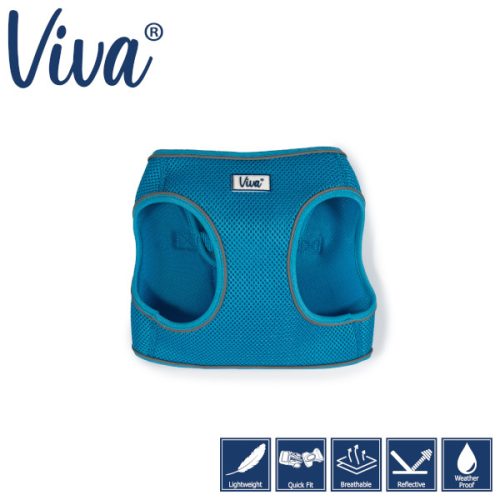 Ancol Viva Step In Mesh Harness Small-Medium Blue