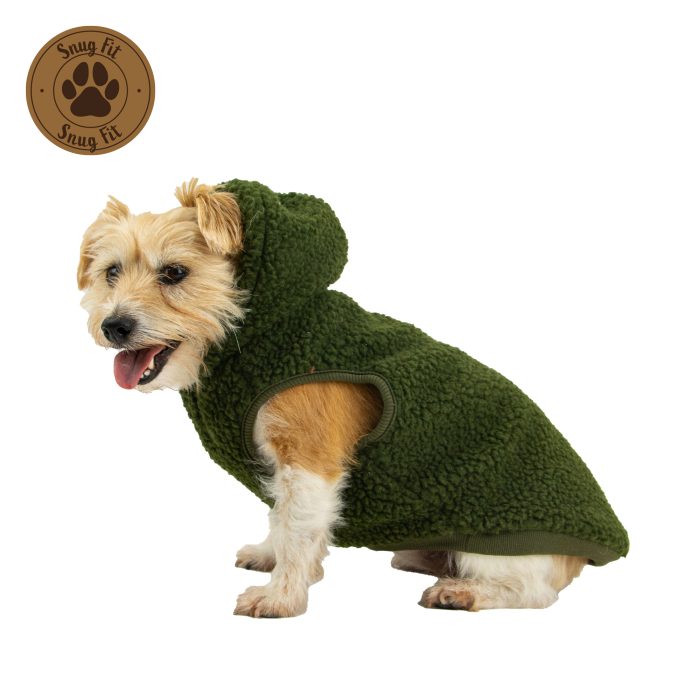 Ancol Teddy Sherpa Fleece Green XSmall 25cm
