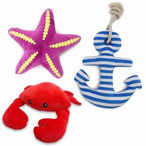Ancol Starfish, Anchor & Crab 28cm