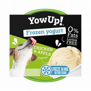 YowUp Frozen Yogurt Chicken & Apple