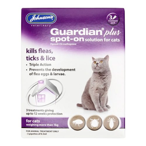 Johnsons Guardian Plus Spot Cat On 3 Tube