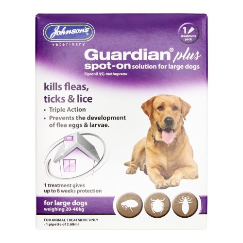 Johnsons Guardian Plus Spot On Large Dog 1 Tube