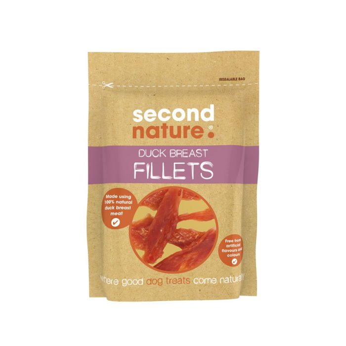 Second Nature Duck Breast Fillets 80g