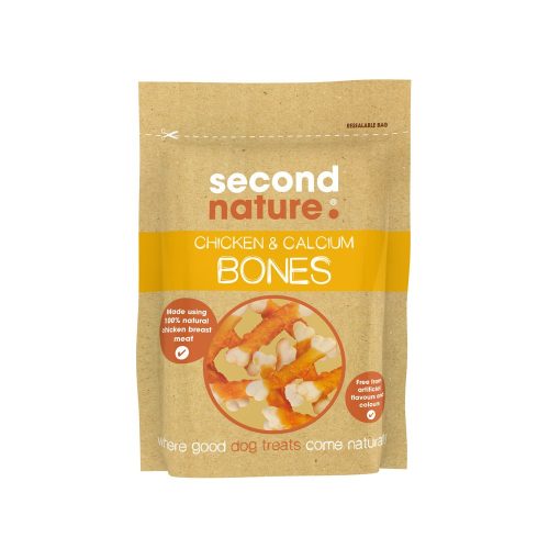 Second Nature Chicken & Calcium Bones 100g