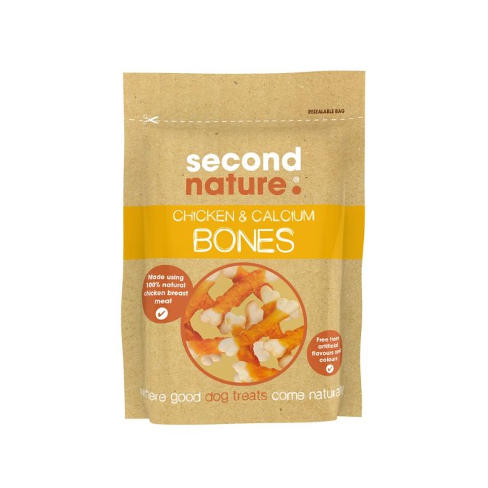 Second Nature Chicken & Calcium Bones 100g