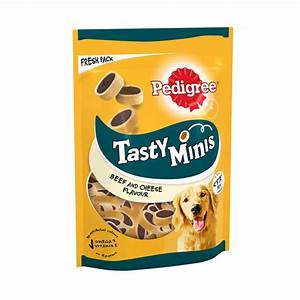 Pedigree Tasty Minis Beef & Cheese 140g