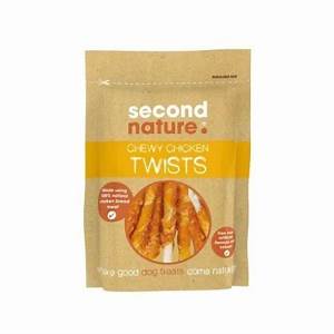 Second Nature Chewy Chicken Twists 85g