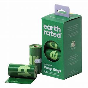 Earth Rated Poop Bags 8x15 Refill Rolls Lavender