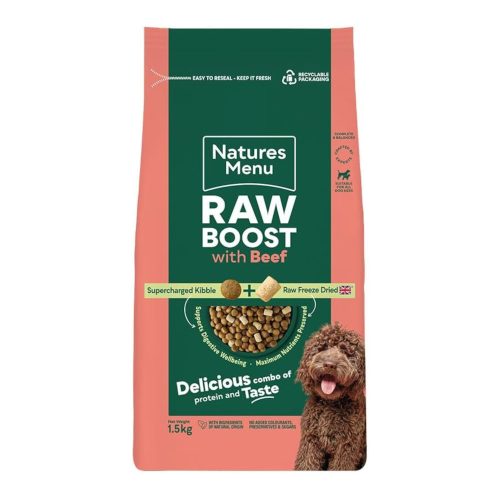 Natures Menu Raw Boost Fresh Beef 1.5kg