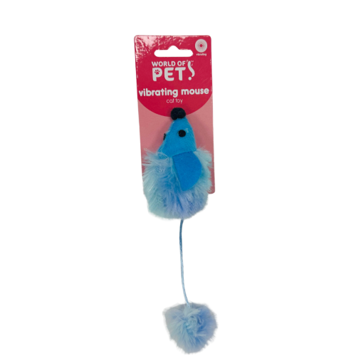World Of Pet Vibrating Mouse Cat Toy