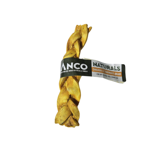 Anco Naturals Chicken & Turmeric Braid