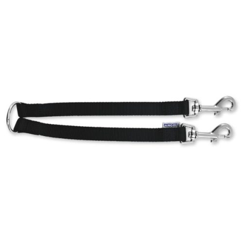 Ancol Lead Couple Nylon Black