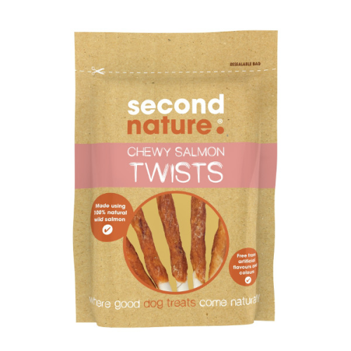 Second Nature Salmon Twists 85g