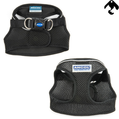 Ancol Viva Step In Mesh Harness Large Black