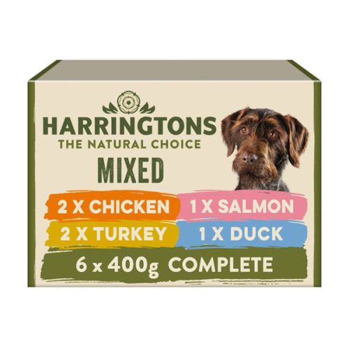 Harringtons Mixed Selection Wet Trays 6x400g